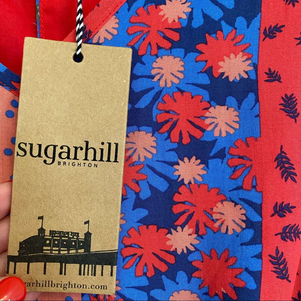 NWT Sugarhill Brighton Modcloth Floral Midi - Picture 6 of 6
